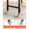 image:imageVEVOR Adjustable Workbench 48 x 20inch Heavy Duty Work Bench with 285383 Inches Height Adjustment 2000 lbs Capacity Garage Workbench with Power Outlets Suitable for Office Garage WorkshopUniversal Wheels48x24
