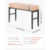image:imageVEVOR Adjustable Workbench 48 x 20inch Heavy Duty Work Bench with 285383 Inches Height Adjustment 2000 lbs Capacity Garage Workbench with Power Outlets Suitable for Office Garage WorkshopHeight AdjustmentPower Outlets61x20