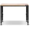 image:imageVEVOR Adjustable Workbench 48 x 20inch Heavy Duty Work Bench with 285383 Inches Height Adjustment 2000 lbs Capacity Garage Workbench with Power Outlets Suitable for Office Garage Workshop48x20X383