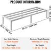 image:imageVEVOR Aluminum Dunnage Rack 48 x 14 Commercial Food Floor Rack 8 Off the Floor 1000 lbs Capacity AllWelded Aluminum Storage for Storage in Restaurants Kitchens Garages and Vehicles60 x 20x 12