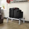 image:imageVEVOR Aluminum Dunnage Rack 48 x 14 Commercial Food Floor Rack 8 Off the Floor 1000 lbs Capacity AllWelded Aluminum Storage for Storage in Restaurants Kitchens Garages and Vehicles24 x 14x 8