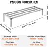 image:imageVEVOR Aluminum Dunnage Rack 48 x 14 Commercial Food Floor Rack 8 Off the Floor 1000 lbs Capacity AllWelded Aluminum Storage for Storage in Restaurants Kitchens Garages and Vehicles60 x 20x 12