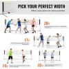 image:imageVEVOR Badminton Net Height Adjustable Volleyball Net Wide Foldable Pickleball Net Portable Easy Setup Tennis Net Set with Poles Stand and Carry Bag for Kids Backyard Game Indoor Outdoor Use20 ft