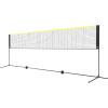 image:imageVEVOR Badminton Net Height Adjustable Volleyball Net Wide Foldable Pickleball Net Portable Easy Setup Tennis Net Set with Poles Stand and Carry Bag for Kids Backyard Game Indoor Outdoor Use17ft
