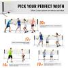 image:imageVEVOR Badminton Net Height Adjustable Volleyball Net Wide Foldable Pickleball Net Portable Easy Setup Tennis Net Set with Poles Stand and Carry Bag for Kids Backyard Game Indoor Outdoor Use17ft