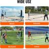 image:imageVEVOR Badminton Net Height Adjustable Volleyball Net Wide Foldable Pickleball Net Portable Easy Setup Tennis Net Set with Poles Stand and Carry Bag for Kids Backyard Game Indoor Outdoor Use14ft
