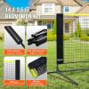 image:imageVEVOR Badminton Net Height Adjustable Volleyball Net Wide Foldable Pickleball Net Portable Easy Setup Tennis Net Set with Poles Stand and Carry Bag for Kids Backyard Game Indoor Outdoor Use14ft