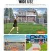image:imageVEVOR Badminton Net Height Adjustable Volleyball Net Wide Foldable Pickleball Net Portable Easy Setup Tennis Net Set with Poles Stand and Carry Bag for Kids Backyard Game Indoor Outdoor Use20 Ft  Tube Diameter 10 Inch