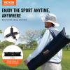 image:imageVEVOR Badminton Net Height Adjustable Volleyball Net Wide Foldable Pickleball Net Portable Easy Setup Tennis Net Set with Poles Stand and Carry Bag for Kids Backyard Game Indoor Outdoor Use20 ft