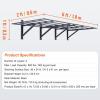 image:imageVEVOR Garage Shelving Wall Mounted 2 x 6 ft Heavy Duty Garage Wall Shelves 1600 lbs Load Capacity Garage Storage Rack Floating Shelves 2 Pack Suitable for Shop Shed Garage Storage