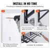 image:imageVEVOR Garage Shelving Wall Mounted 2 x 6 ft Heavy Duty Garage Wall Shelves 1600 lbs Load Capacity Garage Storage Rack Floating Shelves 2 Pack Suitable for Shop Shed Garage Storage