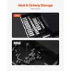 image:imageVEVOR Portable Socket Organizer Tray 3Piece Metric amp SAE Socket Organizer Set 14 38 and 12 HeavyDuty Socket Holder with Handle amp Magnetic Base for Tool Box Drawer Hold up to 76 SocketsMagnetic Socket Holder