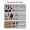 image:imageVEVOR Slat Wall Paneling 8 x 4 ft PVC Garage Slatwall without Accessories Black Slat Wall EasytoInstall Adjustable Slatwall Panel with Coupling Structure amp DIY Cutting Fits for Storage amp DisplayGray