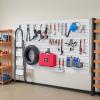 image:imageVEVOR Slat Wall Paneling 8 x 4 ft PVC Garage Slatwall without Accessories Black Slat Wall EasytoInstall Adjustable Slatwall Panel with Coupling Structure amp DIY Cutting Fits for Storage amp DisplayWhite