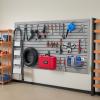image:imageVEVOR Slat Wall Paneling 8 x 4 ft PVC Garage Slatwall without Accessories Black Slat Wall EasytoInstall Adjustable Slatwall Panel with Coupling Structure amp DIY Cutting Fits for Storage amp DisplayGray