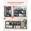 image:imageVEVOR Storage Shelves 3000 lbs 5 Tier Garage Storage Shelving 18 D x 48 W x 78 H Adjustable Metal Shelves for Garage Shelves Utility Rack Shelf Ideal for Kitchen Warehouse Basement Black18 D x 40 W x 72 H