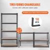 image:imageVEVOR Storage Shelves 3000 lbs 5 Tier Garage Storage Shelving 18 D x 48 W x 78 H Adjustable Metal Shelves for Garage Shelves Utility Rack Shelf Ideal for Kitchen Warehouse Basement Black36 L x 18 W x 72 H