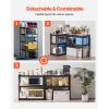 image:imageVEVOR Storage Shelves 3000 lbs 5 Tier Garage Storage Shelving 18 D x 48 W x 78 H Adjustable Metal Shelves for Garage Shelves Utility Rack Shelf Ideal for Kitchen Warehouse Basement Black16 D x 32 W x 628
