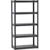 image:imageVEVOR Storage Shelves 3000 lbs 5 Tier Garage Storage Shelving 18 D x 48 W x 78 H Adjustable Metal Shelves for Garage Shelves Utility Rack Shelf Ideal for Kitchen Warehouse Basement Black16 D x 32 W x 63 H