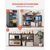 image:imageVEVOR Storage Shelves 3000 lbs 5 Tier Garage Storage Shelving 18 D x 48 W x 78 H Adjustable Metal Shelves for Garage Shelves Utility Rack Shelf Ideal for Kitchen Warehouse Basement Black16 D x 36 W x 714