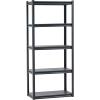 image:imageVEVOR Storage Shelves 3000 lbs 5 Tier Garage Storage Shelving 18 D x 48 W x 78 H Adjustable Metal Shelves for Garage Shelves Utility Rack Shelf Ideal for Kitchen Warehouse Basement Black16 D x 32 W x 72 H