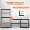 image:imageVEVOR Storage Shelves 3000 lbs 5 Tier Garage Storage Shelving 18 D x 48 W x 78 H Adjustable Metal Shelves for Garage Shelves Utility Rack Shelf Ideal for Kitchen Warehouse Basement Black12D x 30W x 60H
