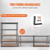 image:imageVEVOR Storage Shelves 3000 lbs 5 Tier Garage Storage Shelving 18 D x 48 W x 78 H Adjustable Metal Shelves for Garage Shelves Utility Rack Shelf Ideal for Kitchen Warehouse Basement Black24 D x 48 W x 72 H