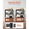 image:imageVEVOR Storage Shelves 3000 lbs 5 Tier Garage Storage Shelving 18 D x 48 W x 78 H Adjustable Metal Shelves for Garage Shelves Utility Rack Shelf Ideal for Kitchen Warehouse Basement Black20 D x 40 W x 57 H
