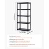 image:imageVEVOR Storage Shelves 3000 lbs 5 Tier Garage Storage Shelving 18 D x 48 W x 78 H Adjustable Metal Shelves for Garage Shelves Utility Rack Shelf Ideal for Kitchen Warehouse Basement Black16 D x 32 W x 72 H