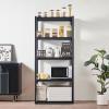 image:imageVEVOR Storage Shelves 3000 lbs 5 Tier Garage Storage Shelving 18 D x 48 W x 78 H Adjustable Metal Shelves for Garage Shelves Utility Rack Shelf Ideal for Kitchen Warehouse Basement Black18 D x 32 W x 72 H