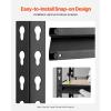 image:imageVEVOR Storage Shelves 3000 lbs 5 Tier Garage Storage Shelving 18 D x 48 W x 78 H Adjustable Metal Shelves for Garage Shelves Utility Rack Shelf Ideal for Kitchen Warehouse Basement Black16 D x 32 W x 628