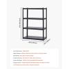 image:imageVEVOR Storage Shelves 3000 lbs 5 Tier Garage Storage Shelving 18 D x 48 W x 78 H Adjustable Metal Shelves for Garage Shelves Utility Rack Shelf Ideal for Kitchen Warehouse Basement Black20 D x 40 W x 57 H