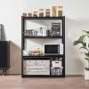 image:imageVEVOR Storage Shelves 3000 lbs 5 Tier Garage Storage Shelving 18 D x 48 W x 78 H Adjustable Metal Shelves for Garage Shelves Utility Rack Shelf Ideal for Kitchen Warehouse Basement Black20 D x 40 W x 57 H