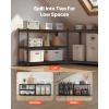 image:imageVEVOR Storage Shelves 3000 lbs 5 Tier Heavy Duty Garage Shelving 24 D x 48 W x 72 H Adjustable Metal Shelves for Industrial Shelving Unit Utility Shelf for Kitchen Warehouse Basement BlackBlack