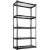 image:imageVEVOR Storage Shelves 3000 lbs 5 Tier Heavy Duty Garage Shelving 24 D x 48 W x 72 H Adjustable Metal Shelves for Industrial Shelving Unit Utility Shelf for Kitchen Warehouse Basement BlackBlack