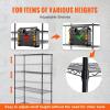 image:imageVEVOR Storage Shelves 3000 lbs 5 Tier Heavy Duty Garage Shelving 24 D x 48 W x 72 H Adjustable Metal Shelves for Industrial Shelving Unit Utility Shelf for Kitchen Warehouse Basement BlackBlack