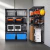 image:imageVEVOR Storage Shelves 3000 lbs 5 Tier Heavy Duty Garage Shelving 24 D x 48 W x 72 H Adjustable Metal Shelves for Industrial Shelving Unit Utility Shelf for Kitchen Warehouse Basement BlackBlack