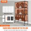 image:imageVEVOR Storage Shelves 3000 lbs 5 Tier Heavy Duty Garage Shelving 24 D x 48 W x 72 H Adjustable Metal Shelves for Industrial Shelving Unit Utility Shelf for Kitchen Warehouse Basement BlackBlack