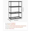 image:imageVEVOR Storage Shelves 3000 lbs 5 Tier Heavy Duty Garage Shelving 24 D x 48 W x 72 H Adjustable Metal Shelves for Industrial Shelving Unit Utility Shelf for Kitchen Warehouse Basement BlackBlack