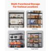 image:imageVEVOR Storage Shelves 3000 lbs 5 Tier Heavy Duty Garage Shelving 24 D x 48 W x 72 H Adjustable Metal Shelves for Industrial Shelving Unit Utility Shelf for Kitchen Warehouse Basement BlackBlack