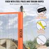 image:imageVEVOR Volleyball and Badminton Set Outdoor Portable Badminton Net Adjustable Height Steel Poles Professional Combo Set with PVC Volleyball Pump Carrying Bag Easy Setup for Backyard Beach Lawn