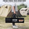 image:imageVEVOR Volleyball and Badminton Set Outdoor Portable Badminton Net Adjustable Height Steel Poles Professional Combo Set with PVC Volleyball Pump Carrying Bag Easy Setup for Backyard Beach Lawn