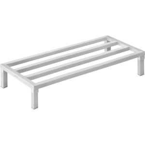image:imageVEVOR Aluminum Dunnage Rack 48 x 14 Commercial Food Floor Rack 8 Off the Floor 1000 lbs Capacity AllWelded Aluminum Storage for Storage in Restaurants Kitchens Garages and Vehicles48 X 20x 8