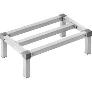 image:imageVEVOR Aluminum Dunnage Rack 48 x 14 Commercial Food Floor Rack 8 Off the Floor 1000 lbs Capacity AllWelded Aluminum Storage for Storage in Restaurants Kitchens Garages and Vehicles24 x 14x 8