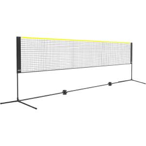 image:imageVEVOR Badminton Net Height Adjustable Volleyball Net Wide Foldable Pickleball Net Portable Easy Setup Tennis Net Set with Poles Stand and Carry Bag for Kids Backyard Game Indoor Outdoor Use17ft