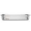 image:imageVEVOR 4 Pack Full Size Steam Table Pan4 Inch Deep 13L Capacity  Stainless Steel Food Container for Oven Hotel  AntiJam Design4 Deep  4 Pack  Upgrade
