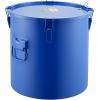 image:imageVEVOR Fryer Grease Bucket 8 Gal Oil Disposal Caddy Carbon Steel Fryer Oil Bucket with RustProof Coating Oil Transport Container with Lid Lock Clips Filter Bag for Hot Cooking Oil Filtering BlueBlue