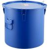 image:imageVEVOR Fryer Grease Bucket 8 Gal Oil Disposal Caddy Carbon Steel Fryer Oil Bucket with RustProof Coating Oil Transport Container with Lid Lock Clips Filter Bag for Hot Cooking Oil Filtering BlueBlue