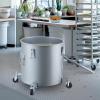 image:imageVEVOR Fryer Grease Bucket 8 Gal Oil Disposal Caddy Carbon Steel Fryer Oil Bucket with RustProof Coating Oil Transport Container with Lid Lock Clips Filter Bag for Hot Cooking Oil Filtering BlueSilver Gray