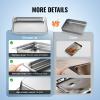 image:imageVEVOR Hotel Pan Full Size AntiJam Steam Pans 08mm Thick Stainless Steel 4Inch Deep Commercial Table Pan Catering Storage Food Pans for Industrial amp Scientific25 inch Deep 6 Pack